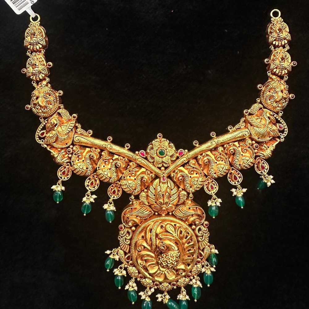 22k gold antique traditional necklace