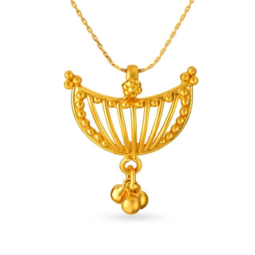 Gold Delicate Design Pendants