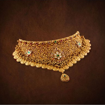 22k Gold Divine Traditional Necklace