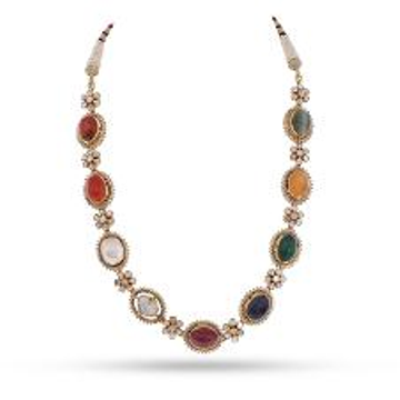 22k Gold light weight Design Necklace Set