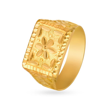 916 gold classic design ring
