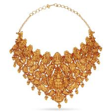 22k Gold Gorgeous Design Necklace Set