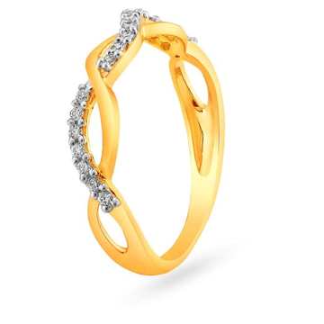22k Yellow Gold Dazzling Ring