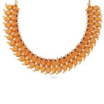 22k Gold Classy Design Necklace Set