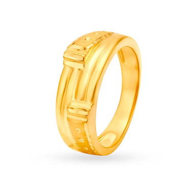 916 gold enduring design ring