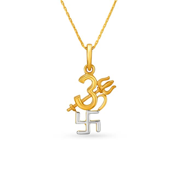 Gold Grand Design Pendants