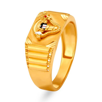 916 gold elegant design ring