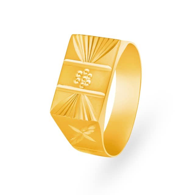 916 gold gorgeous design ring