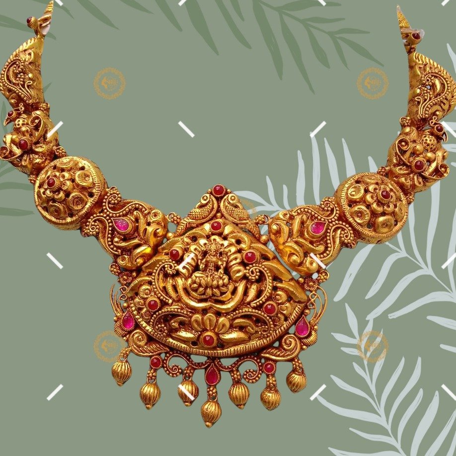 22k gold fine traditional necklace