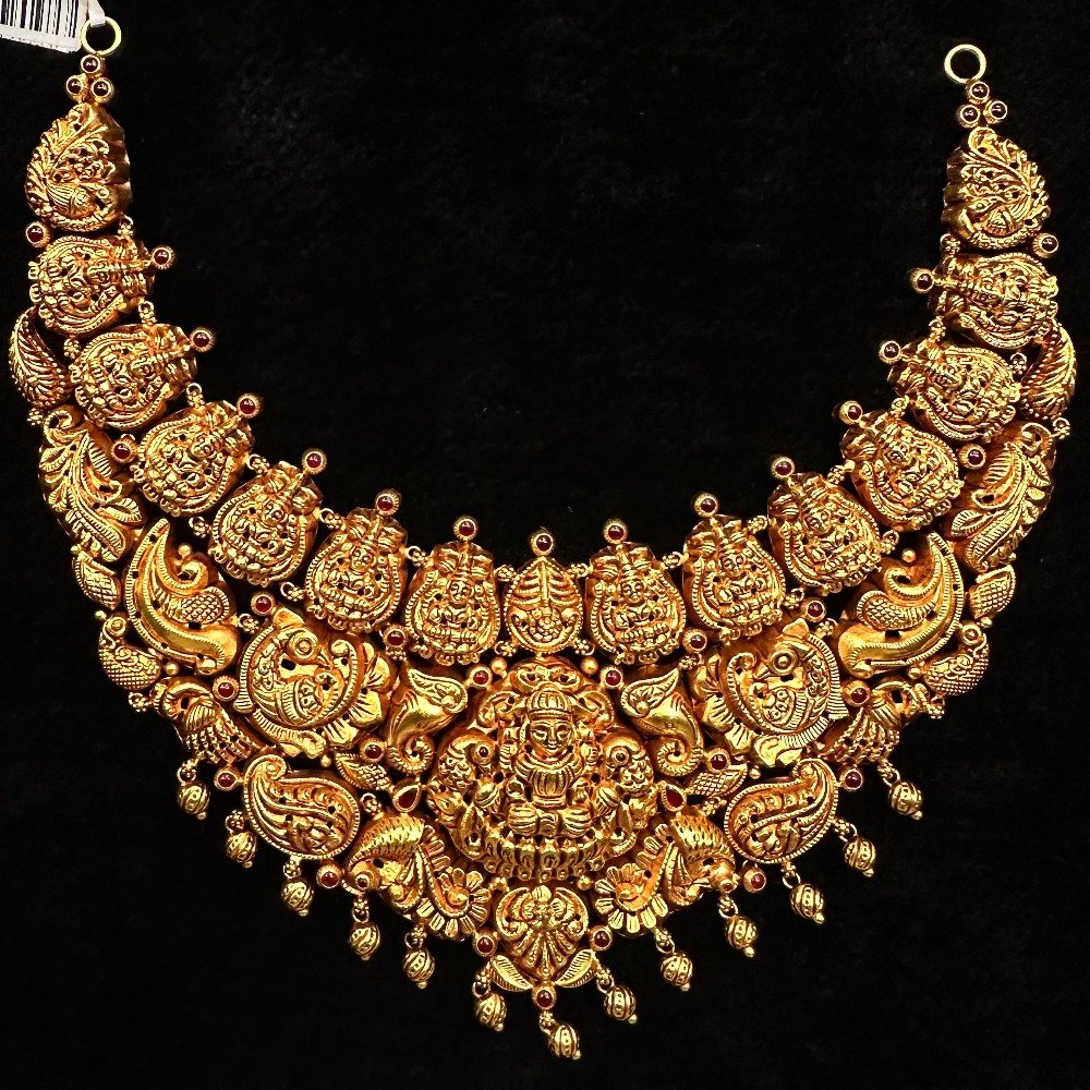 22k gold antique necklaces sbbjn39