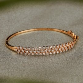 916 Gold Divine Handmade Bangle