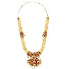 22k Gold Elegant Design Necklace Set
