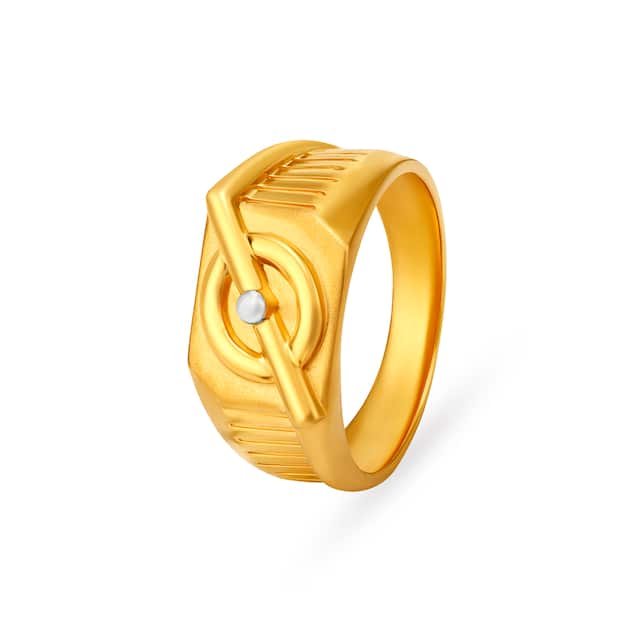 916 gold gorgeous design ring