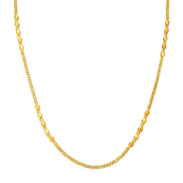 22k Yellow Gold Antique Design Chain